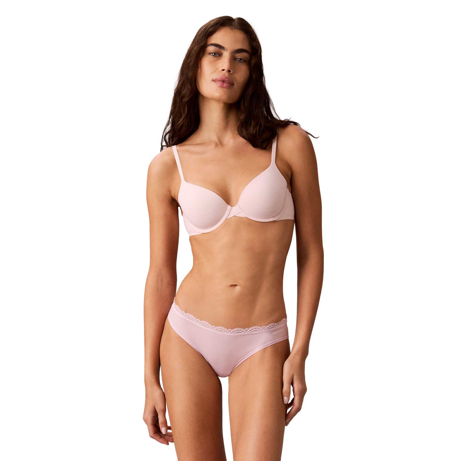 Calvin Klein Microfiber Stretch With Lace Bikini